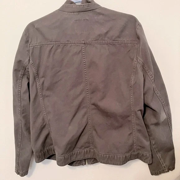 Ruff Hewn Medium Gray Jacket VGUC Sz XL - Picture 2 of 12